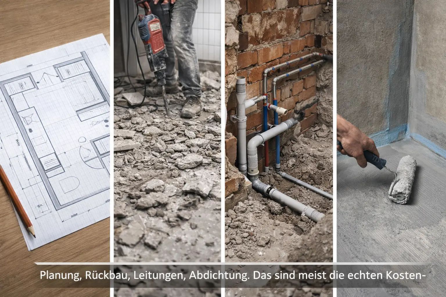 Pflegesituation und Badumbau Planung 